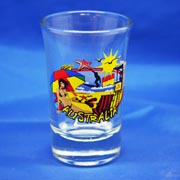 Beach Scene Shotglass